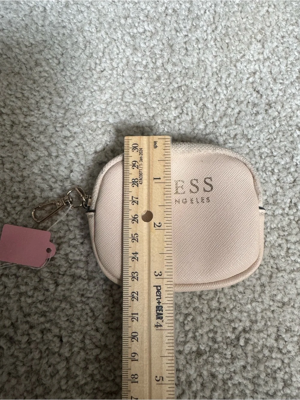 GUESS Los Angeles Pink Mini Key Pouch